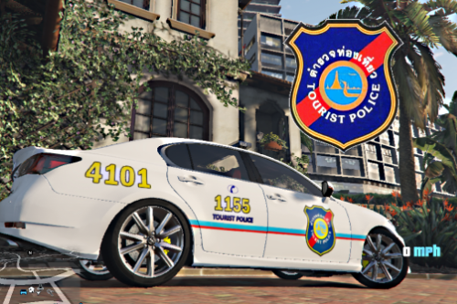 Thai Tourist Police Lexus GS 350